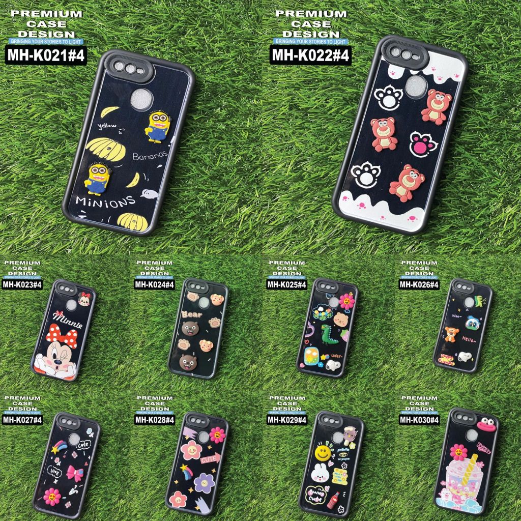 OPPO A38 /A37/Neo9 /A31 /A18 /A17 /A17K /A16 /A16E/A16K /A15 /A12 PIC CASE 3D RAISED MOTIFJE) รหัสให