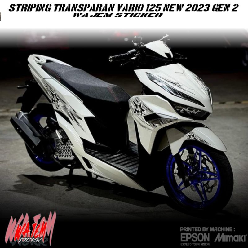 แถบใส VARIO 125 NEW 2023 GEN 2 STAR MODEL