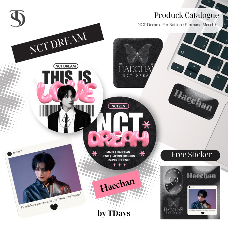 Nct DREAM PIN / KPOP BROSS / PIN PIN / ปุ่มปุ่ม NCTZEN DREAMZEN