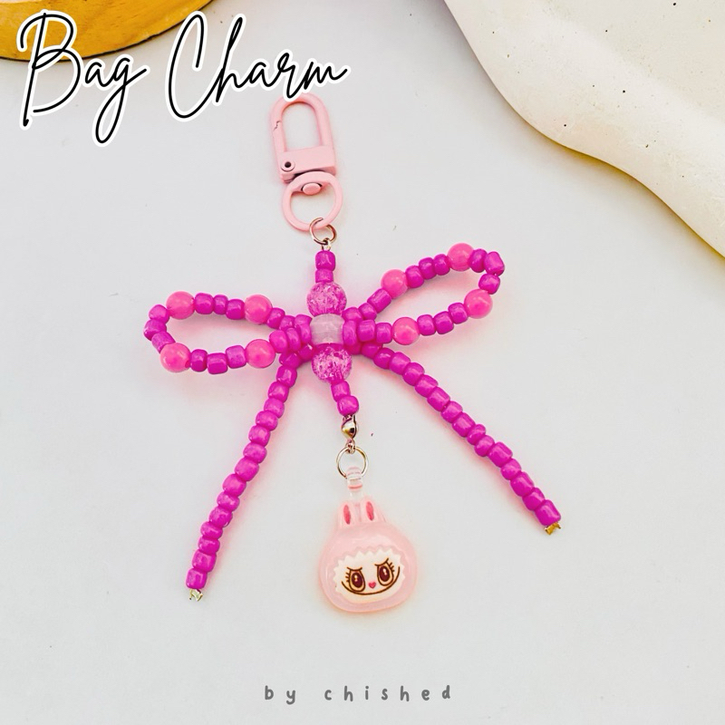 GANTUNGAN Bag Charm/ HP Bag Hanger Coquette Labubu PILA