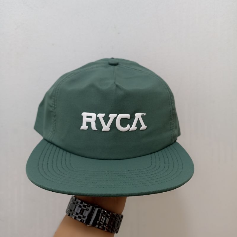 หมวกผู้ชาย RVCA Sahara Snapback ดั้งเดิม