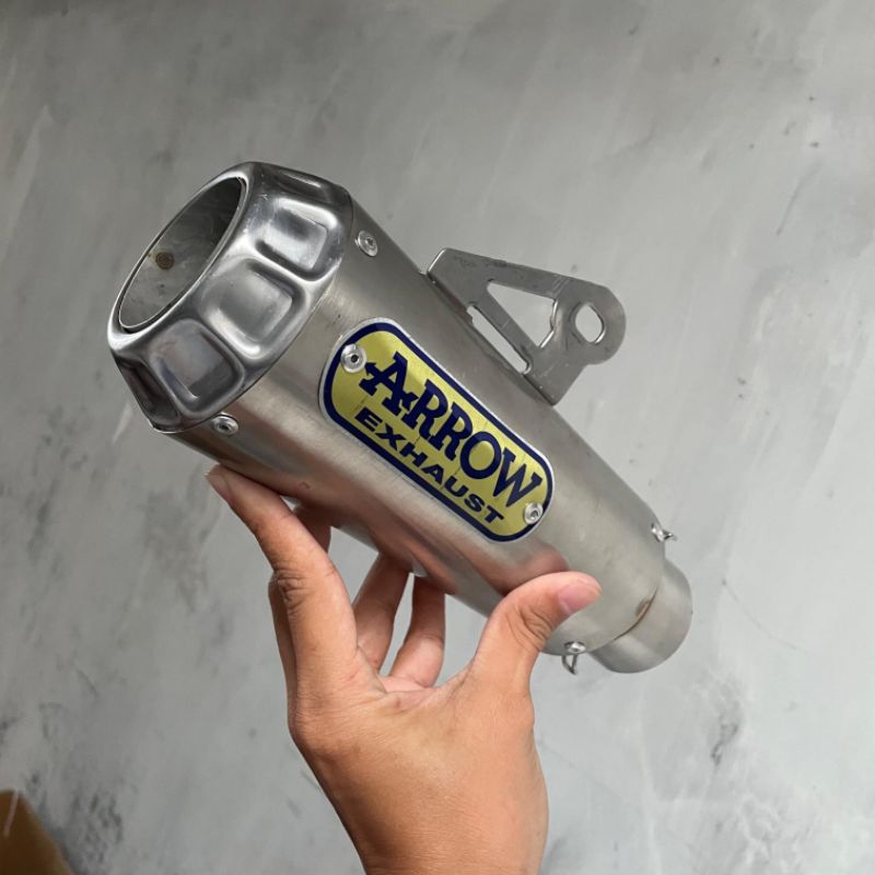 Arrow Canister ท่อสแตนเลส 51mm - Arrow Exhaust Type Short Only