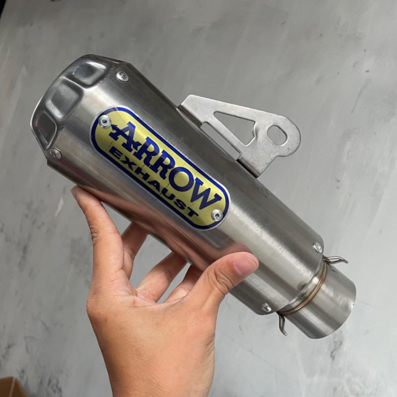 Canister Arrow Exhaust Stainless in51mm เฉพาะสําหรับรถจักรยานยนต์ทั้งหมด