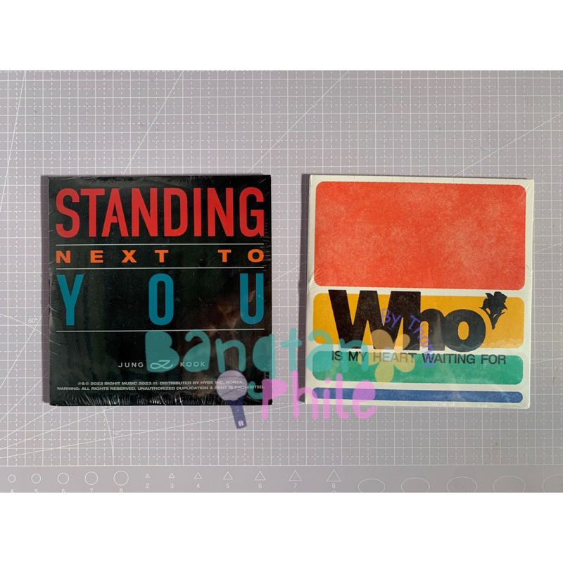 BTS OFFICIAL ALBUM MERCH - SEALED Jungkook ยืนข้างคุณซีดี Jimin WHO