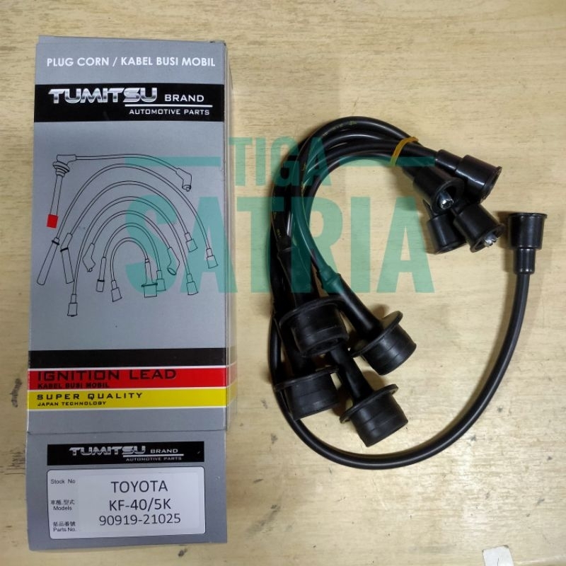 สายหัวเทียนสําหรับ Kijang super 5k Kijang 4k Kijang grand Kijang kapsul non Efi 1 ชุด