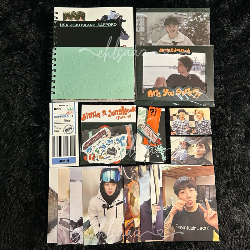 Photobook "Are You Sure?!" จีมินจองกุก รถไฟฟ้า