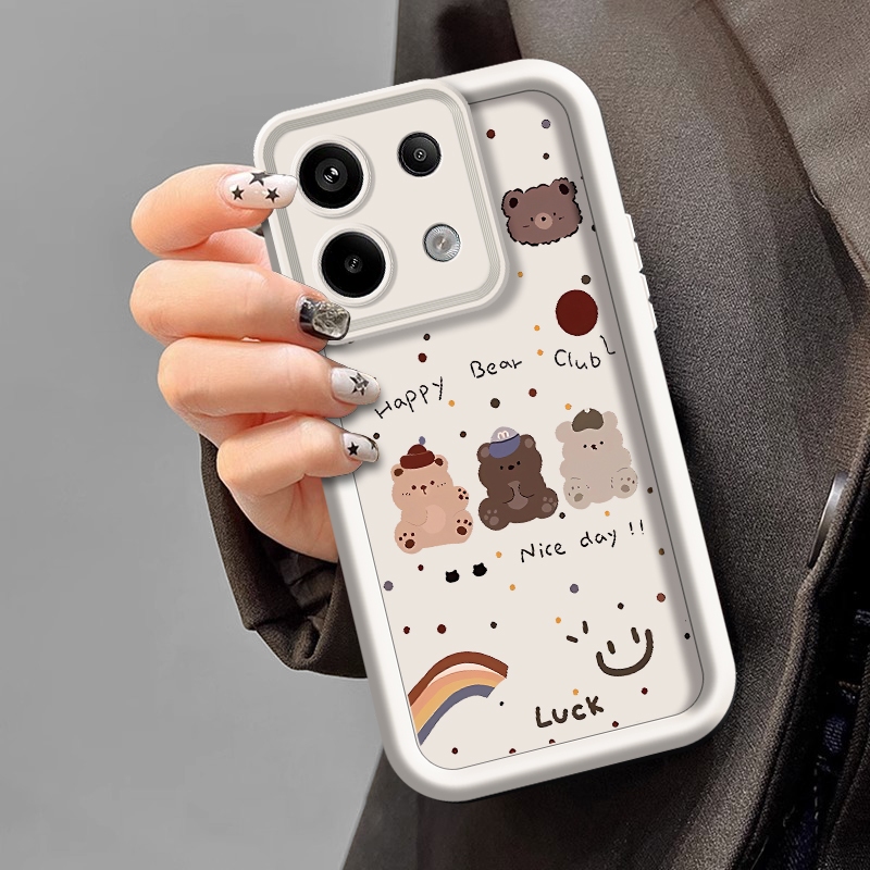 CASING HP SOFTCASE สําหรับ REDMI 13c note13pro 12 A3 K30PRO MI1 K40 POCOF4 K50Ultra F5 POCOX3 C65 A1