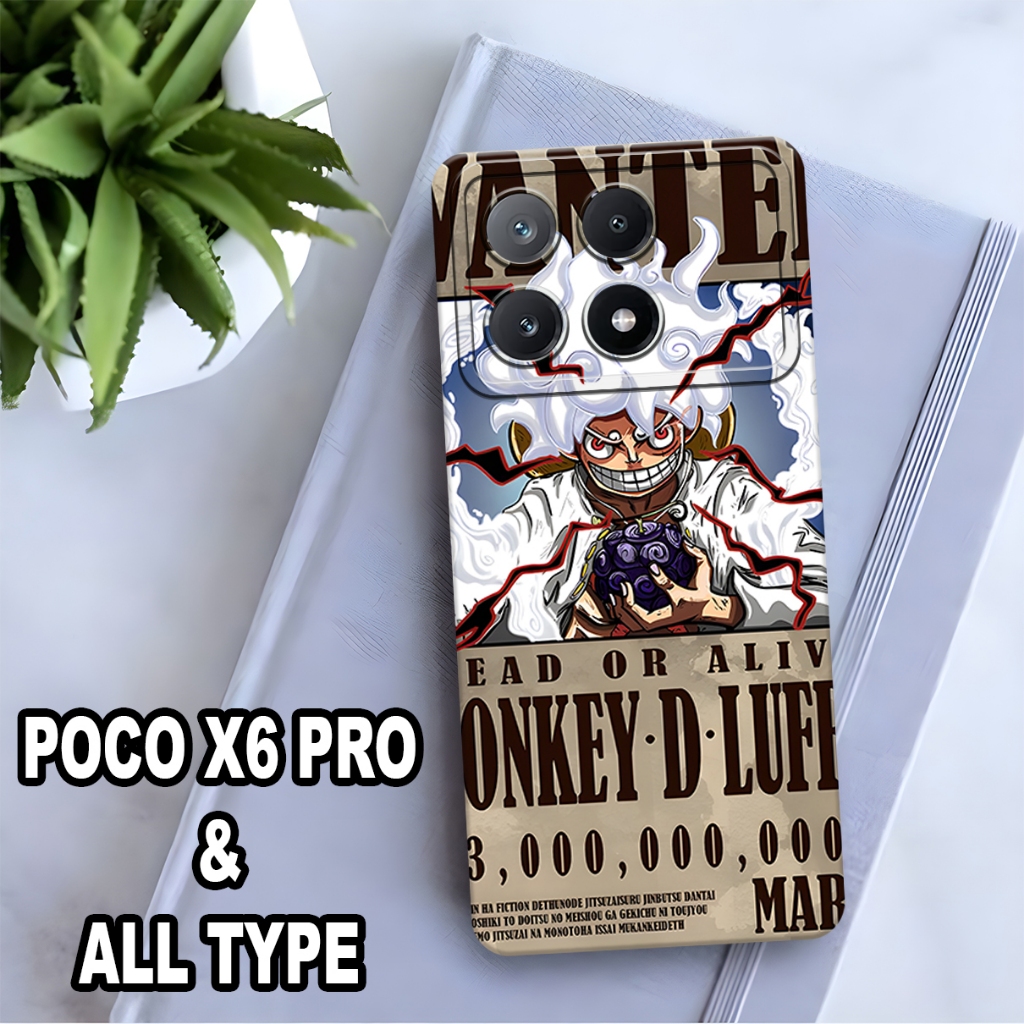 AC4/Softcase Procamera Poco X6 Pro อะนิเมะ Motif ยางเต็มซิลิโคน Tpu วัสดุ