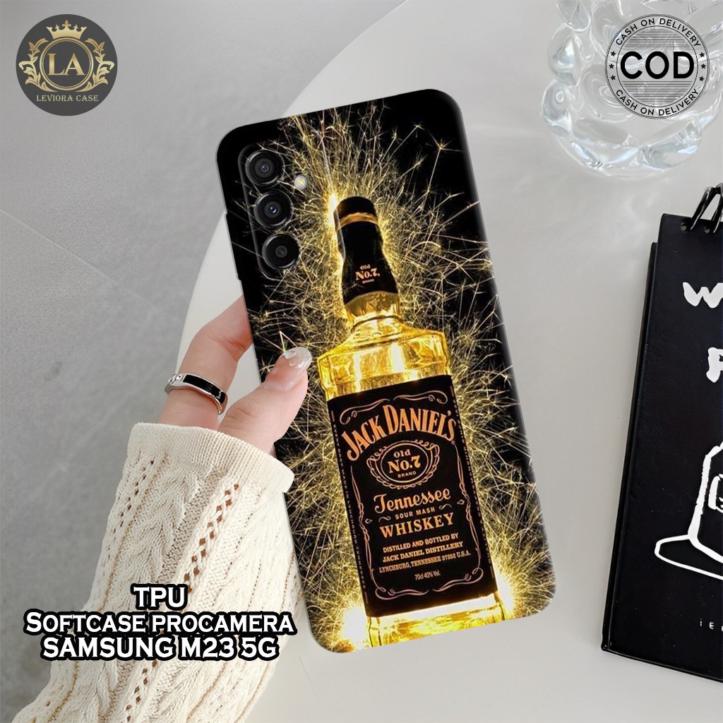 HP เคส Samsung M23 5G รุ่นล่าสุด - เคส Leviora - เคสแฟชั่นแบรนด์ - Samsung M23 5G Softcase - เคสกล้อ