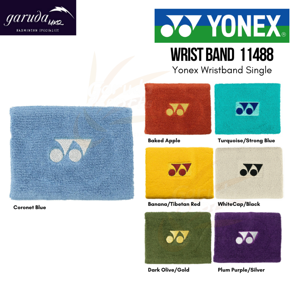 YONEX COMFORT WRISTBAND WB 11488 สีใหม่ 1 in 1 / WB11488 / YONEX SINGLE PACK ใหม่ COLOR WRISTBAND