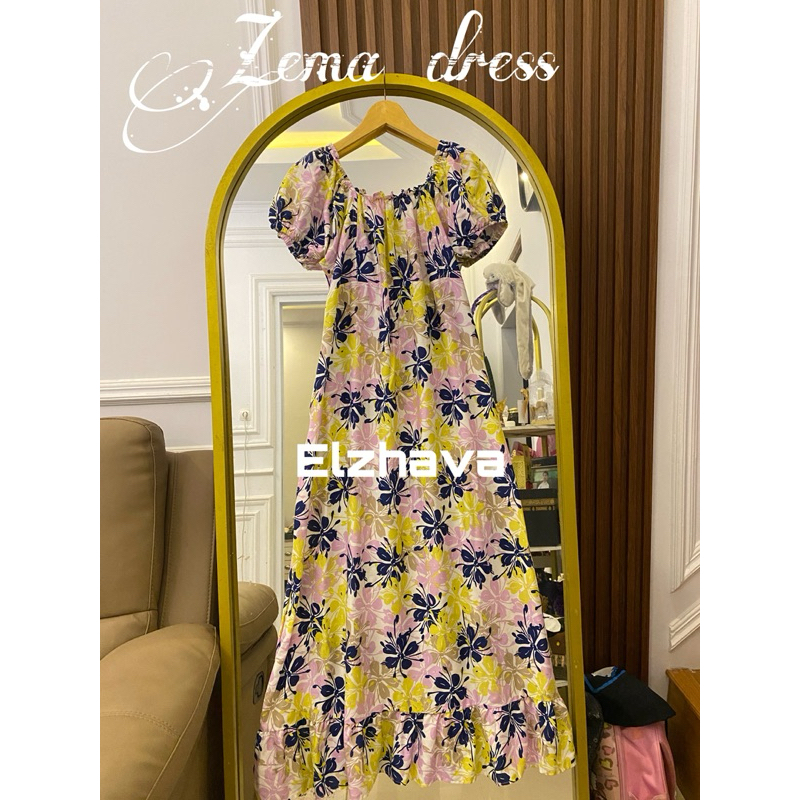 Elzhava RAYON DASTER / JUMBO DASTER / BALI DASTER /HOME DRESS/ZEMA DRESS