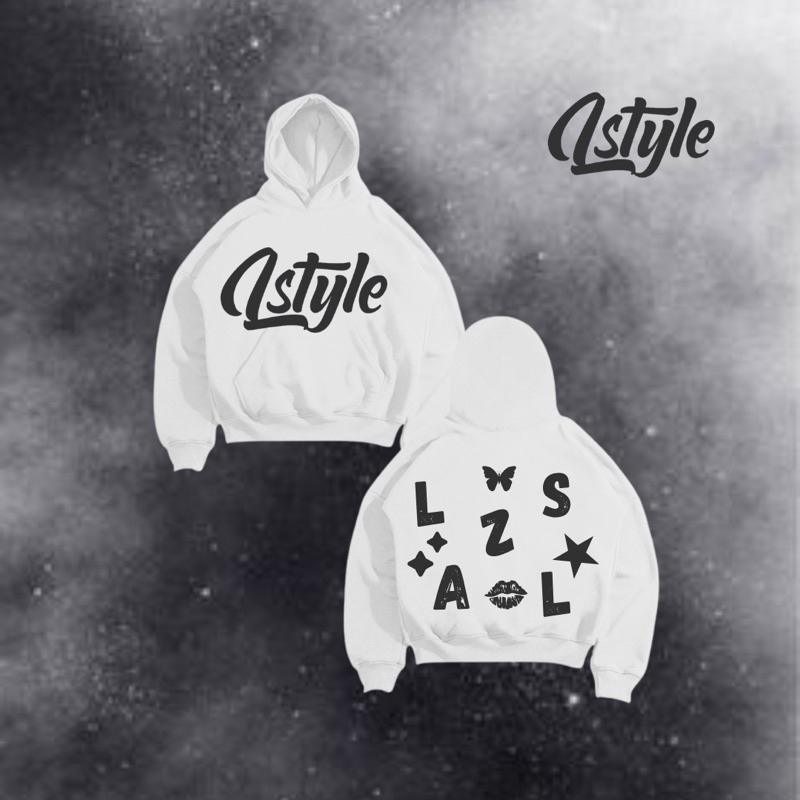LS LS LS LS LS LS LS | เสื้อฮู้ดโอเวอร์ไซส์ BOXY 300gsm | Lstyle