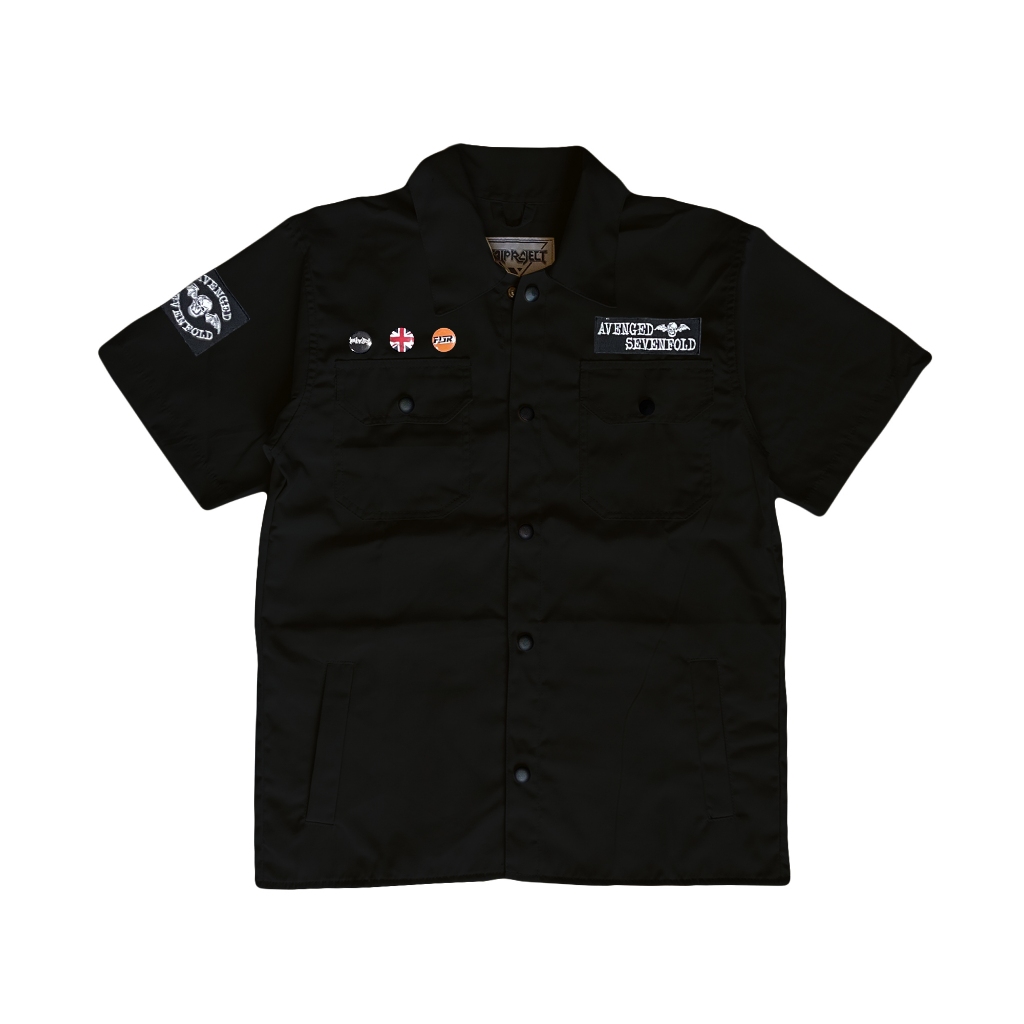 KEMEJA Workshirt Patch / เสื้อทํางาน AVG 032