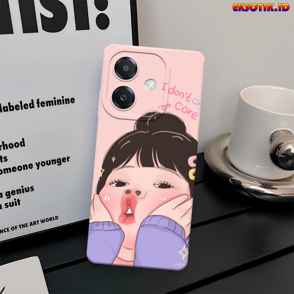 เคส Oppo A3x - เคส Oppo A3x - เคสแฟชั่น - Oppo A3x Silicone - Cool and Cute Motif - เคส Oppo A3x - ว