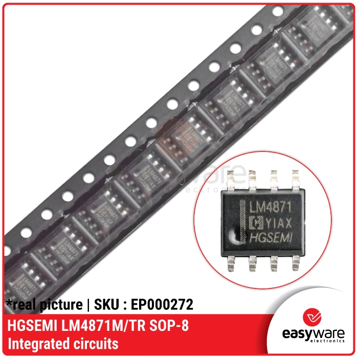 IC LM4871 SMD LM4871M SOP-8 3W IC AUDIO AMPLIFIER