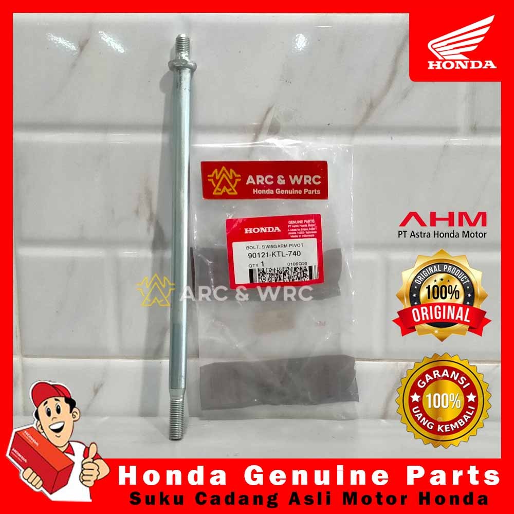 เพลา Bolt Swingarm Swingarm Pivot Supra Fit New // 90121KTL740