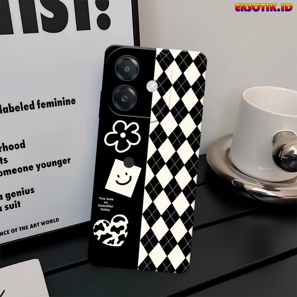 เคส Oppo A3x - เคส Oppo A3x - เคสแฟชั่น - Oppo A3x Silicone - Cool and Cute Motif - เคส Oppo A3x - ว