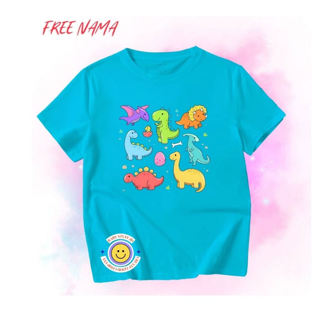 KATUN Dinosaur Kids T-Shirt 1-12 Years Old Cotton Material