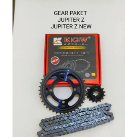 GEAR PACKAGE GEAR SET KAAWA JUPITER Z JUPITERZ NEW 15T-36T / 428HG - 104L