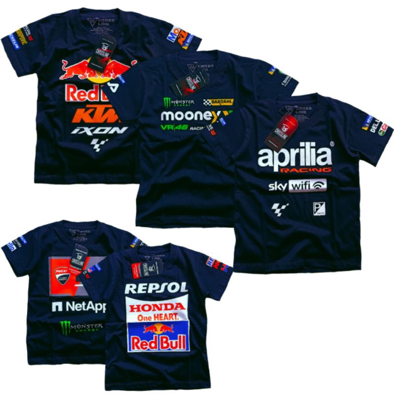 เสื้อยืดเด็ก Moto gp racing series