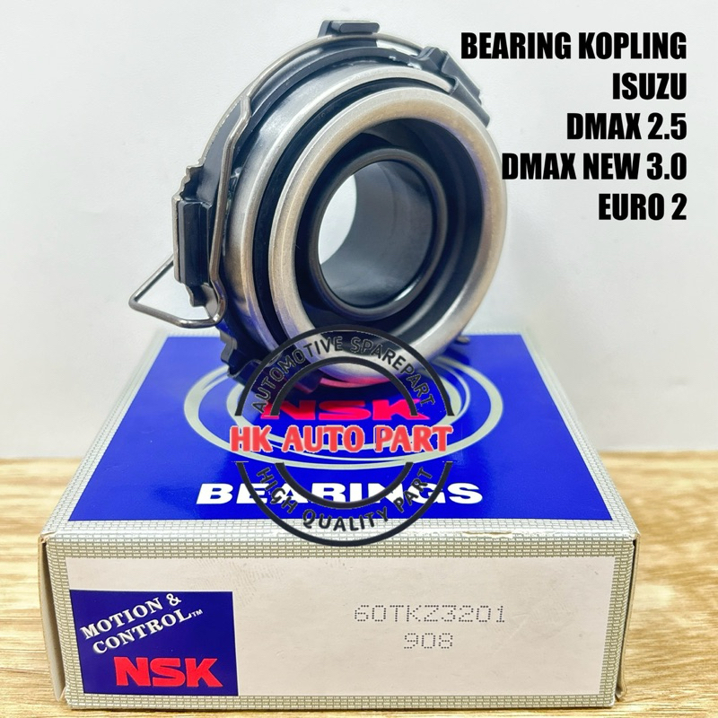 Deklahar ISUZU DMAX 2.5 3.0 CLUTCH BEARING NEW D MAX EURO 2 NSK 60TKZ3201 GUARANTEEED