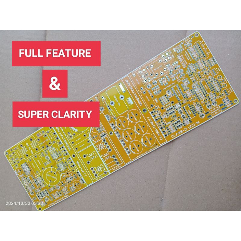 PCB Smps & power Class-D Ucd ใหม่