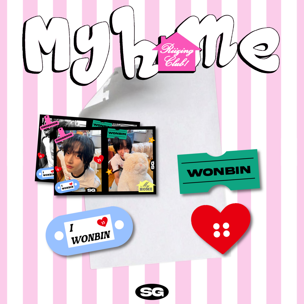 [SG.LAB] MY HOME RIIZING CLUB RIZE MINI GLITTER DECO STICKER