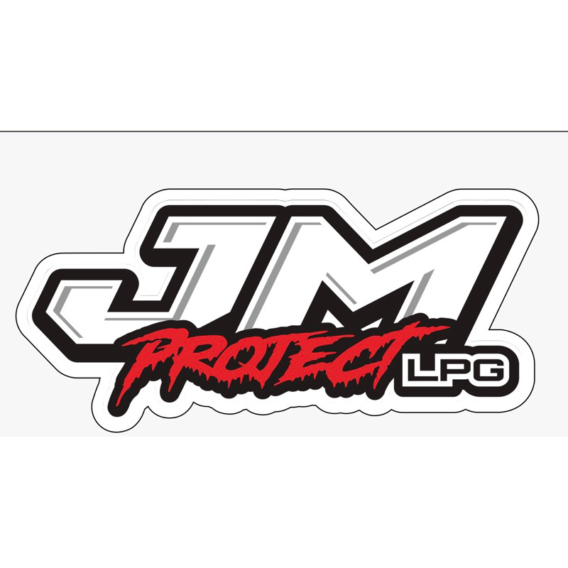 สติ๊กเกอร์ Jm project lpg