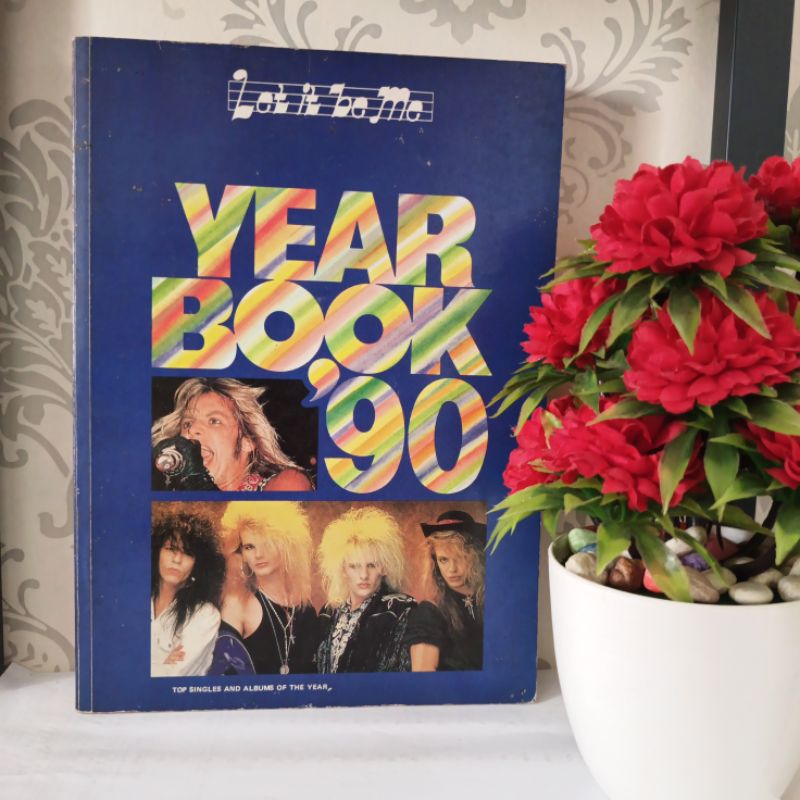 หนังสือนําเข้าต้นฉบับ - LET IT BE ME YEAR BOOK 1990 เจ้าเดียวและอัลบั้มแห่งปี