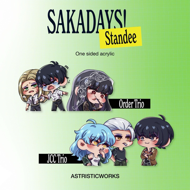 SAKAMOTO DAYS Stande & สติ๊กเกอร์ | ผลงานสถิติ
