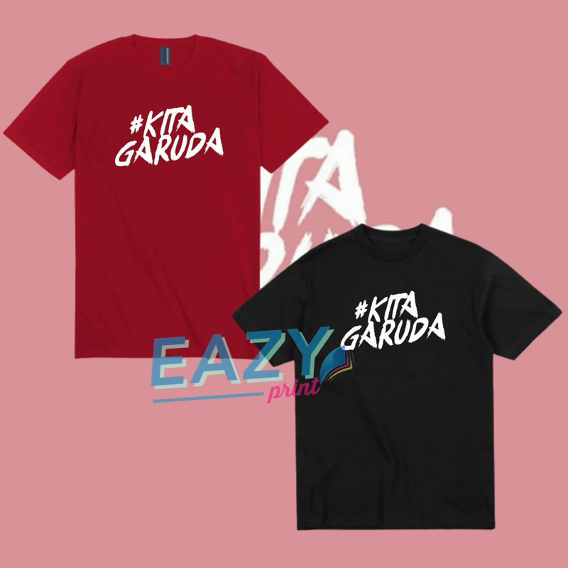 เสื้อยืด KAOS NOBAR WE GARUDA UNIFORM SUPPORTER FOOTBALL NATIONAL TEAM INDO FOOTBALL INDONESIA SOCCE