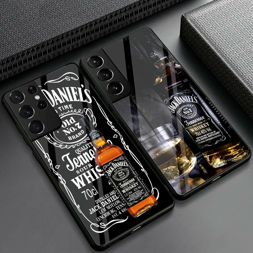 SAMSUNG แก้วGlossy SoftcaseสําหรับSamsung S21 S21Pro S21+ S21FE S21 Ultra S22 S22 + S22FE S22 Pro S2