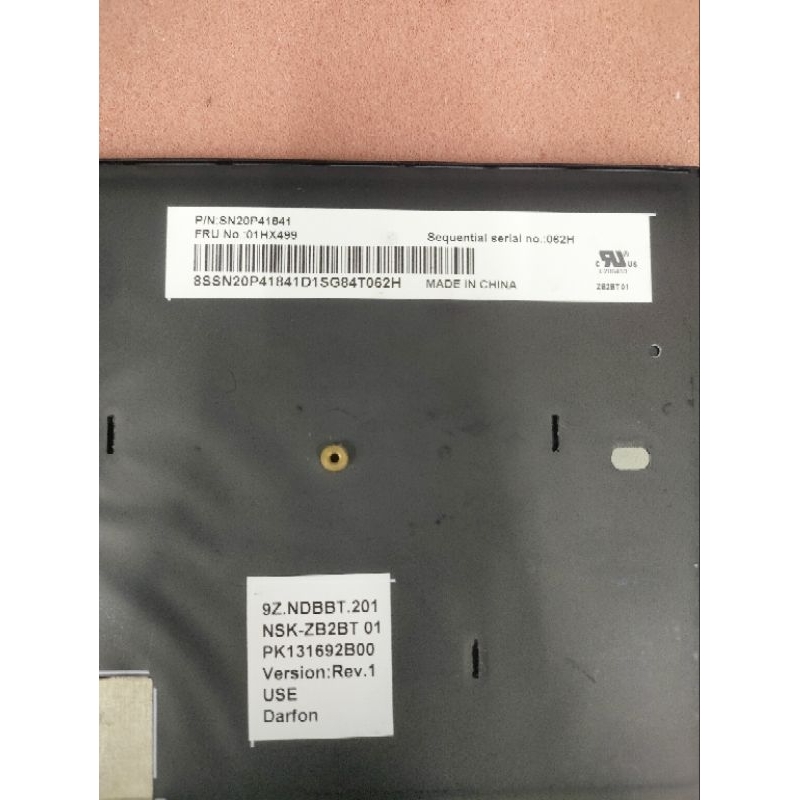 คีย์บอร์ด Lenovo Thinkpad T475/T480