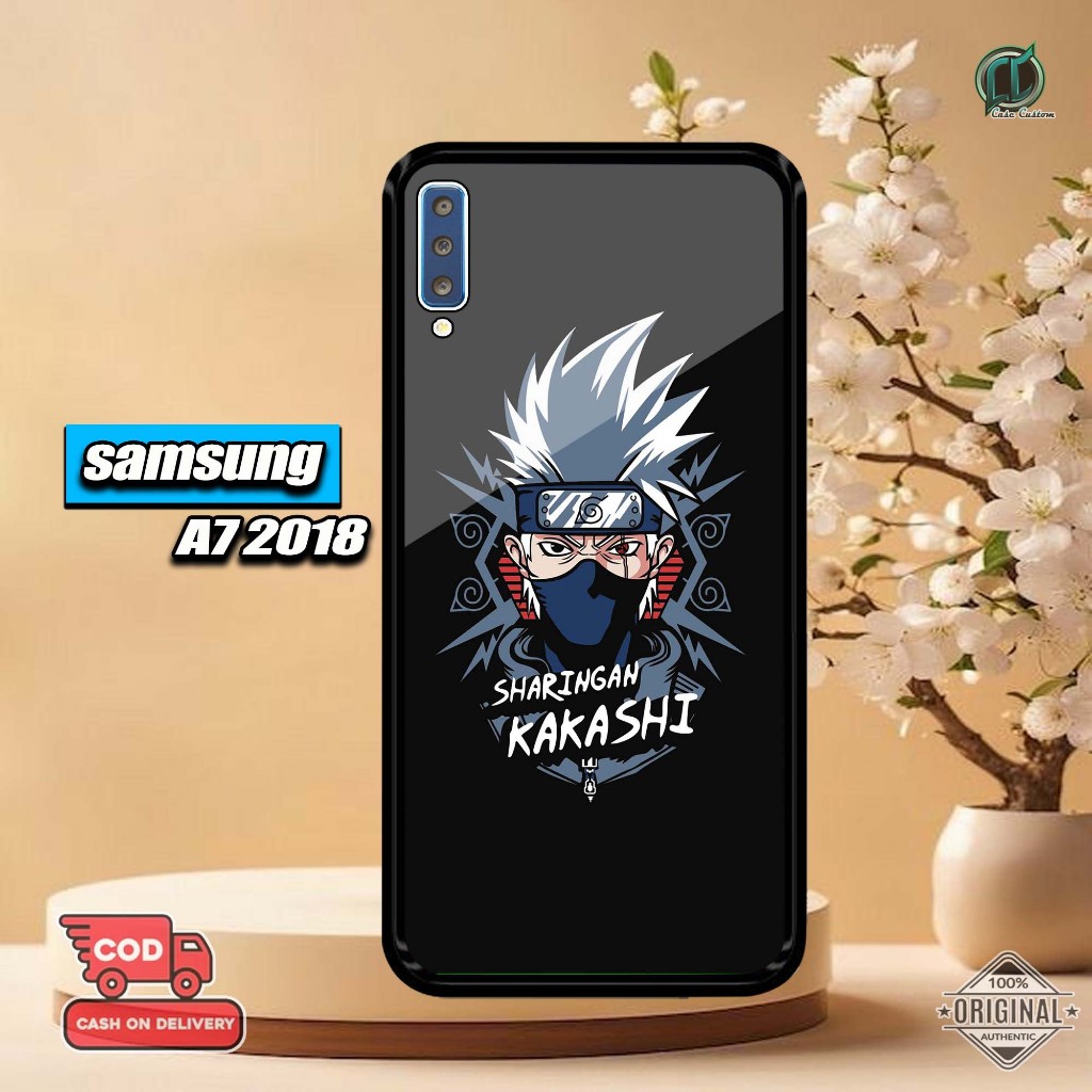 เคส Samsung A72018 ล่าสุด 2D Glossy Hardcase [Kakatsu Motif] Samsung A72018 Casing Hardcase Sofcase 