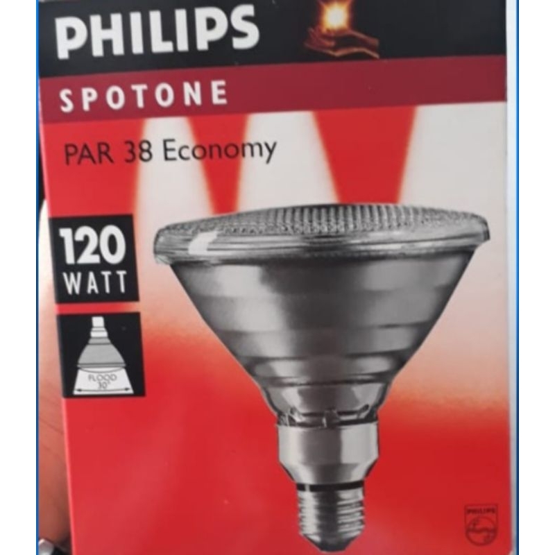 Philips PAR38 120W E27 230V น้ําท่วม 30D 120Watt 120 วัตต์ Floodlight