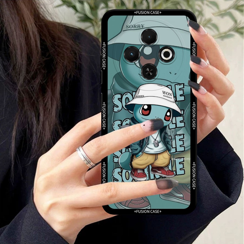 HP ล่าสุด TECNO SPARK 30C Softcase, Cute Motif, เคสแฟชั่น, ปลอกมือถือ, ปลอกมือถือ - MB9