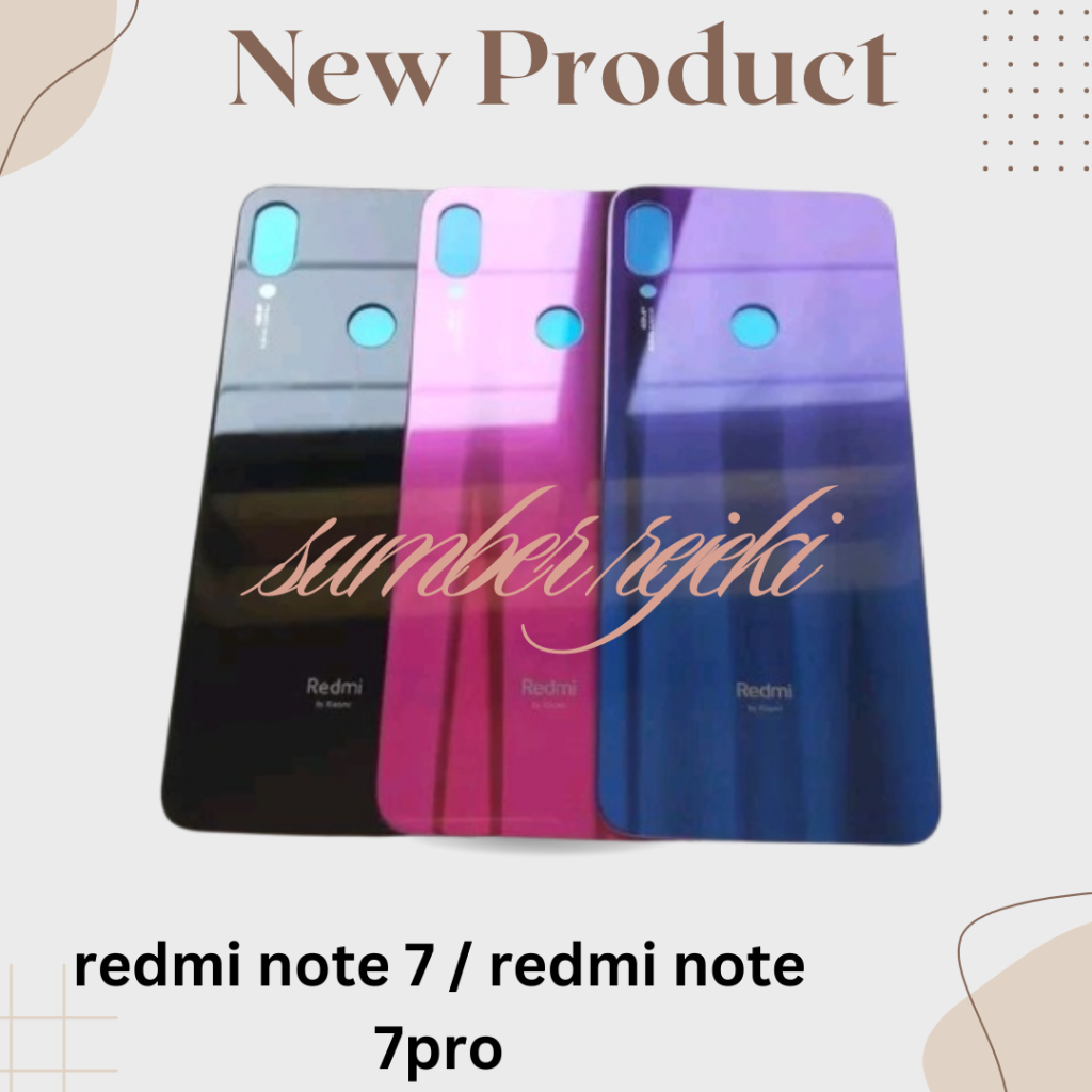 Radmi Note 7 /Note 7 pro ฝาหลัง