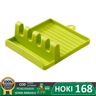 Tatakan holder Peralatan Alat Masak Rak Spatula Sutil/Tatakan Tutup Panci Non Slip