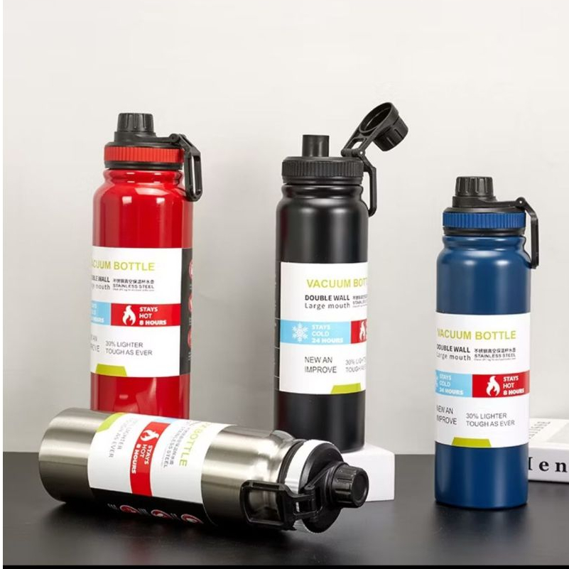 TERMOS STAINLESS SUS 304 COFFEE/TEA THERMOS SPORT THERMOS 1000ML CAPACITY HEAT RESISTANT CODE HZ-5