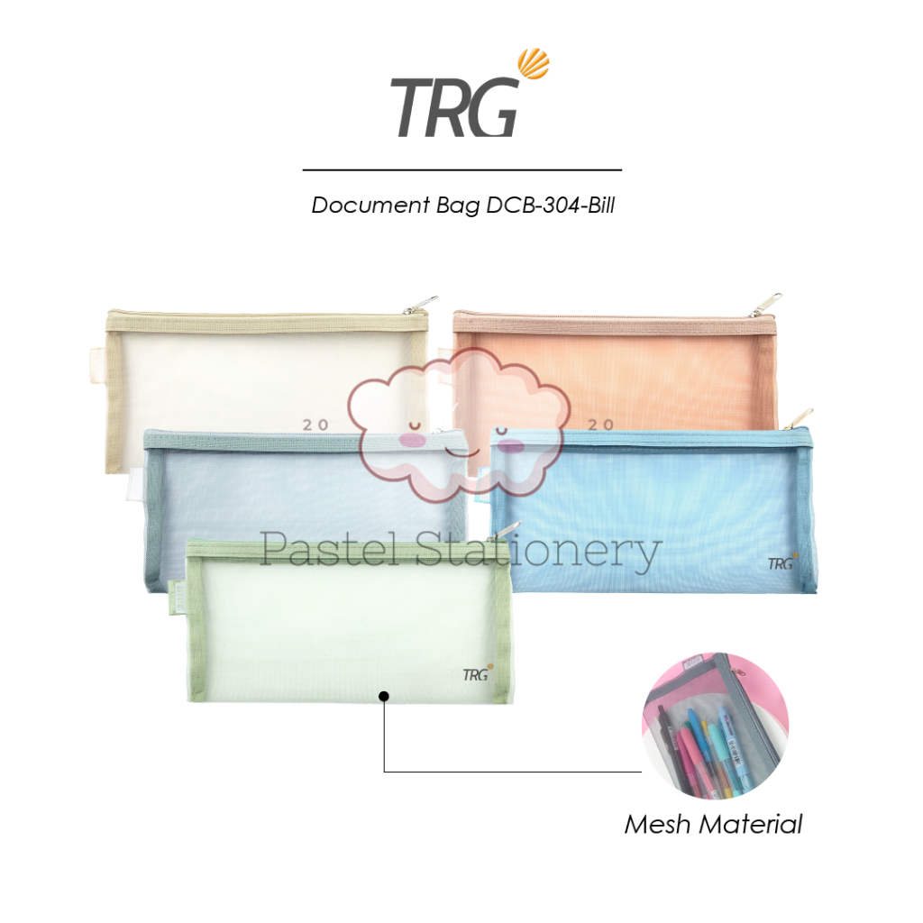 TRG Document Bag Mesh Bill DCB-304 - Giro Document Folder Bag TRG Pencil Stationery Holder