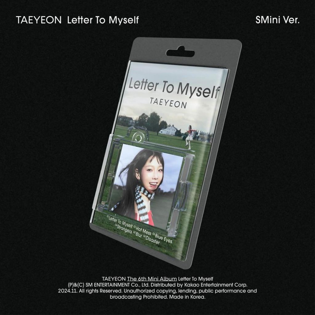 TAEYEON - 6th Mini Album [Letter To Myself] (Smini Ver.)