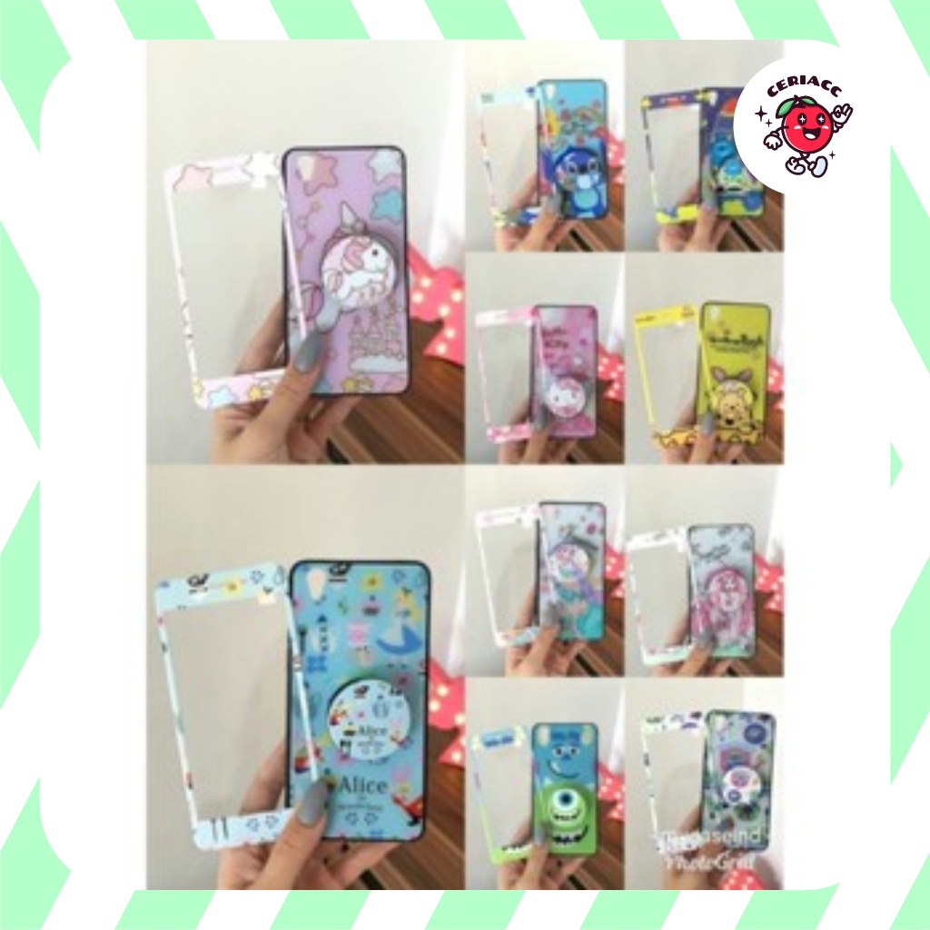 ใหม่! เคส popsocket ฟรี redmi 5a vivo v11 pro v9 f9 a7 a12 a5s f7 f5