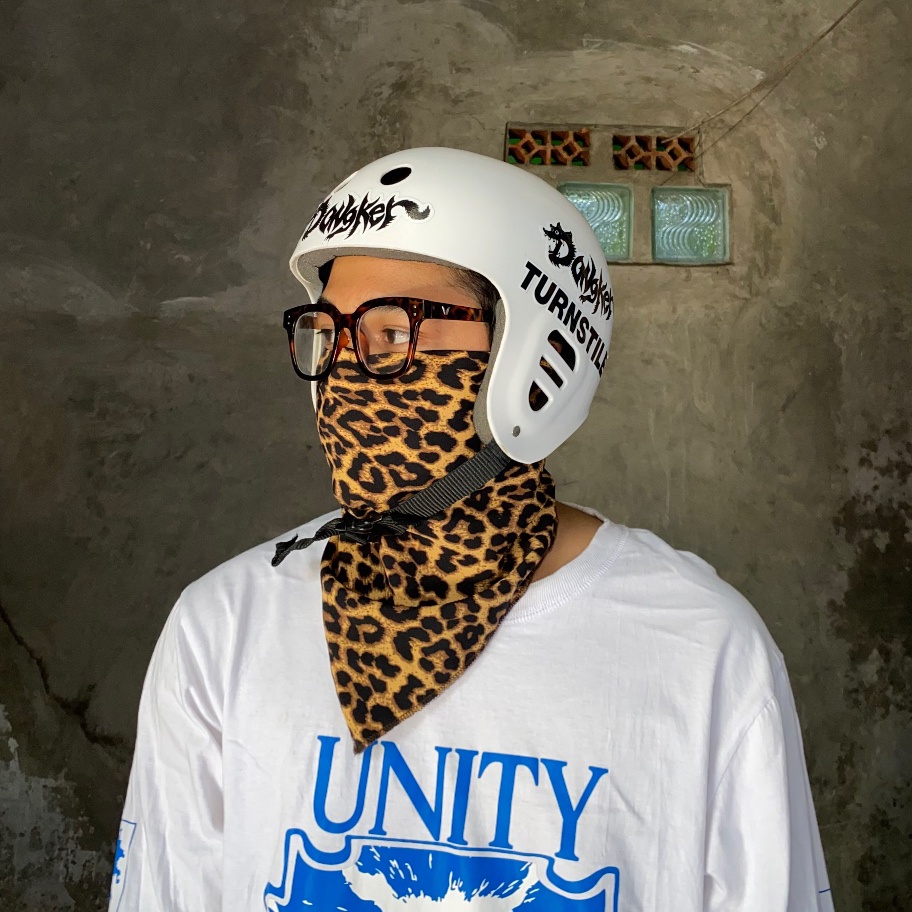 KI3 ผ้าพันคอเสือดาวผ้าพันคอผ้าพันคอ Leopard Slayer Motif Leopard Paisley ผ้าพันคอเสือดาวผ้าพันคอสําห