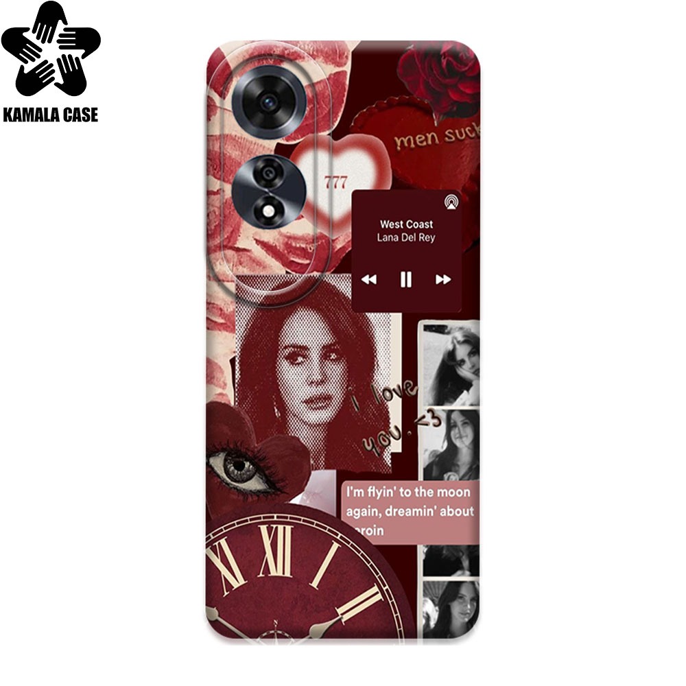 PREMIUM SOFTCASE LANA DEL REY MOTIF สําหรับ OPPO A60 & ALL TYPE OPPO - เคสกล้อง PRO - เคสใหม่ล่าสุด 