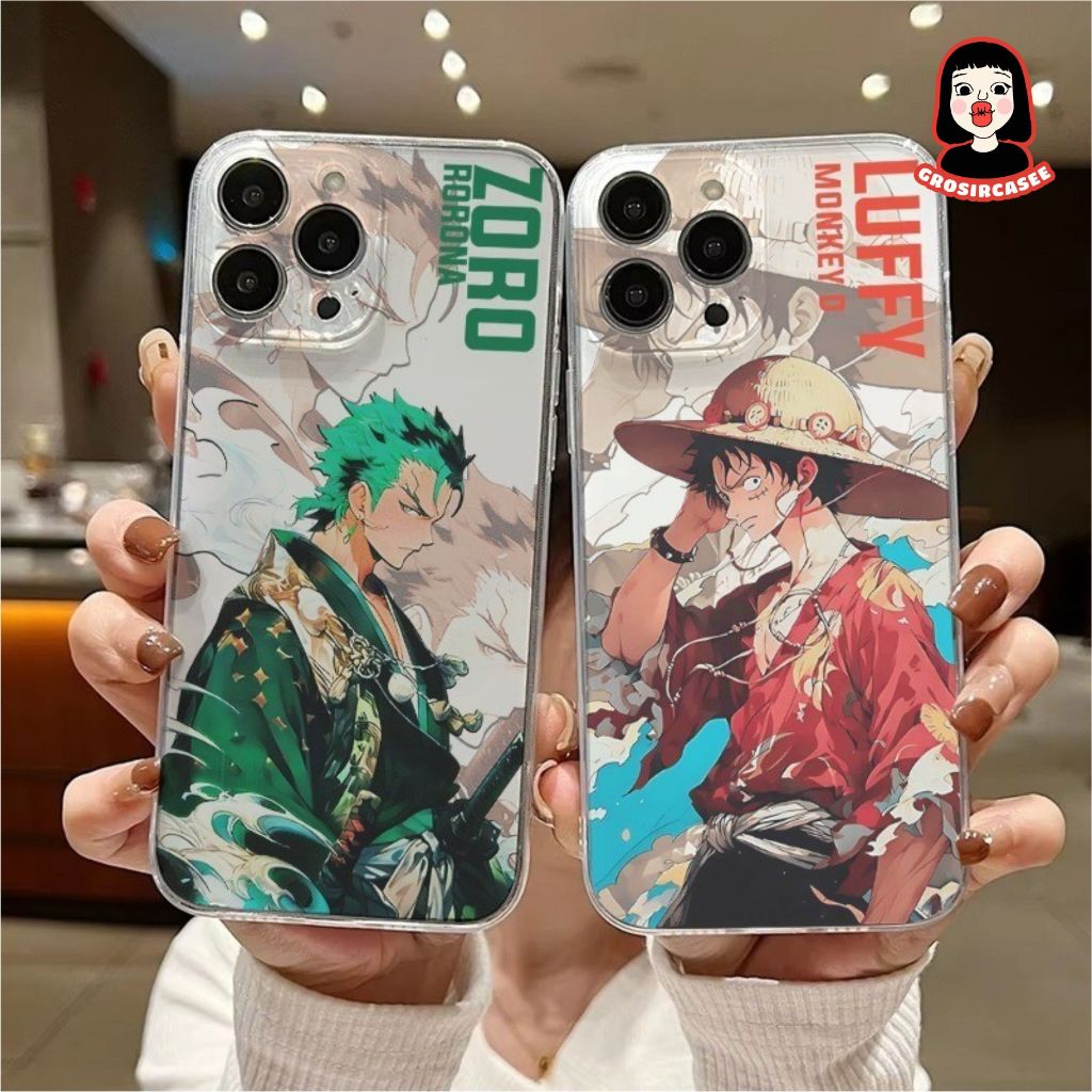 LUFFY ZORO ANGEL EYE PRINTING กรณี realme c67 11 9 Pro c53 c55 5i c11 c12 c25 c15 c20 c21 c21y c25y 