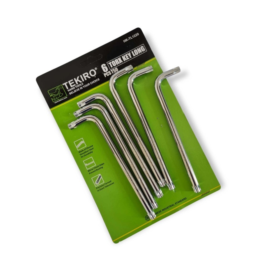 กุญแจ Tekiro torx ยาว T25 - กุญแจ T50 Star L