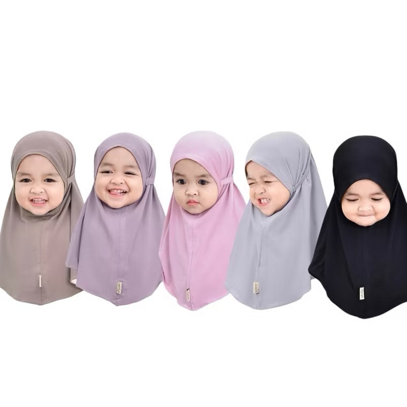 SERIA REPPLE CHILDRENS HIJAB 2-4 ปี | SERIA CHILDRENS HIJAB