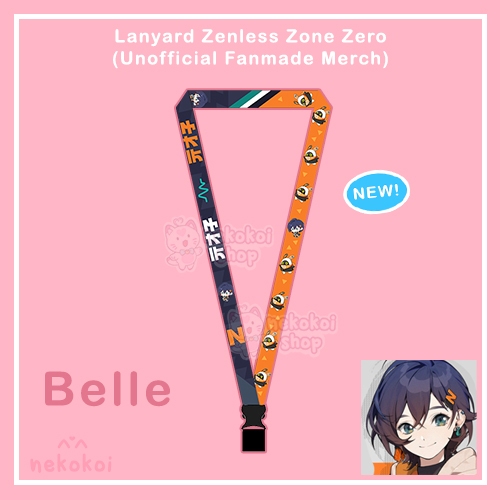 เชือกคล้องบัตรประจําตัว Zenless Zone Zero ZZZ [สินค้าอย่างเป็นทางการ]