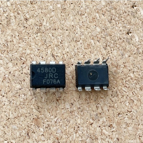 IC JRC4580D JRC4580 4580D Dual OP-AMP DIP8 Operational Amplifier