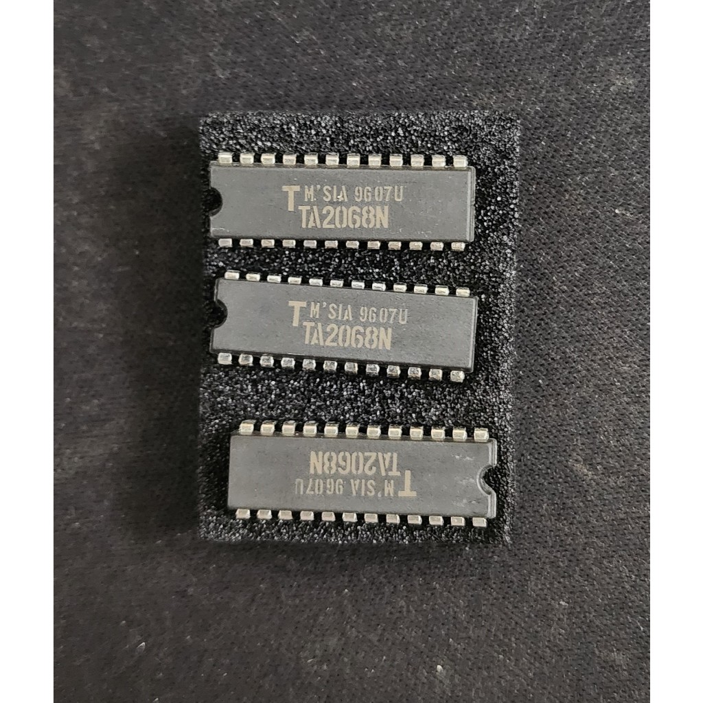 IC TA2068N TA2068 ระบบปรีแอมป์สําหรับดาดฟ้าเทปคาสเซ็ตเดี่ยว